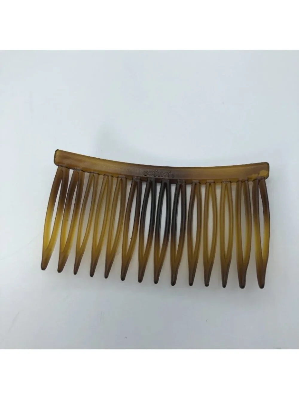 Vintage faux tortoise hais combs lucite plastic Scunci